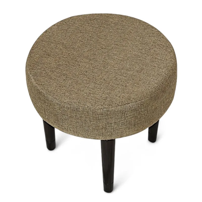 Pavro Sheesham Wooden Stools (Beige) - Set Of Two media 3