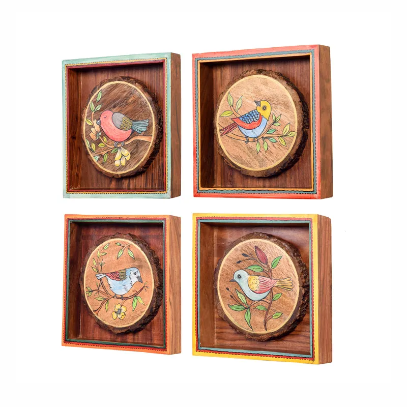 Cleo Avian Wall Art With Frame - Set Of Four media 4