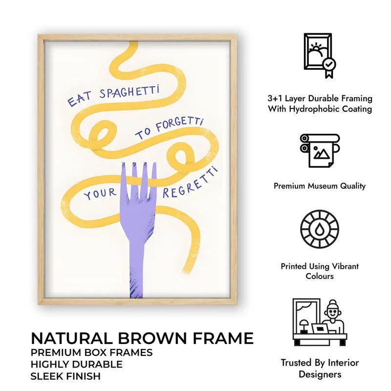 NoodleLoop Archival Canvas Wall Art - Brown media 10