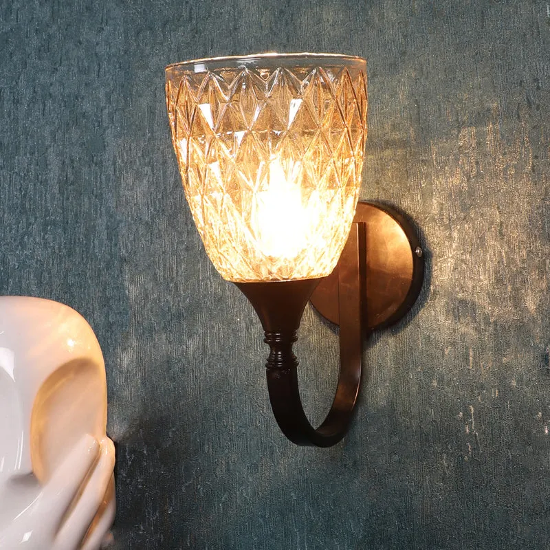 Anka Iron Wall Lamp - Black media 1