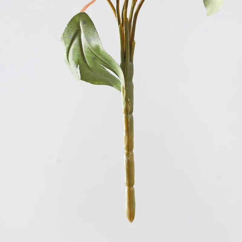 Blushira Rose Fabric Artificial Flower - Off White media 6
