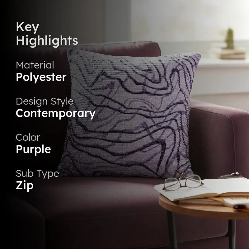 LiquidFlow Cushion Cover - Lilac media 2