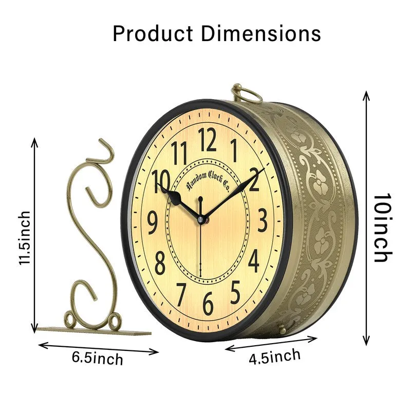 Carroway Double Sided Wall Clock media 8