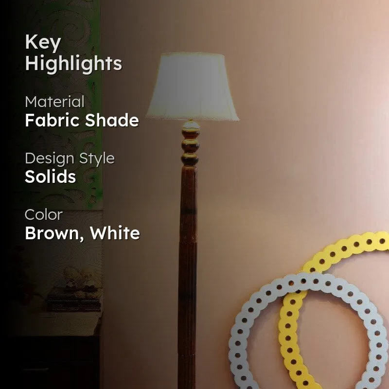 Ashton Jara Floor Lamp - White media 2