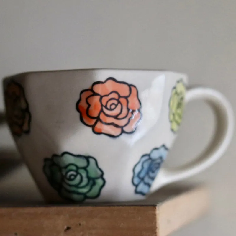 Quera Ceramic Tea Cup (250 mL Each) - Set of Ten media 4