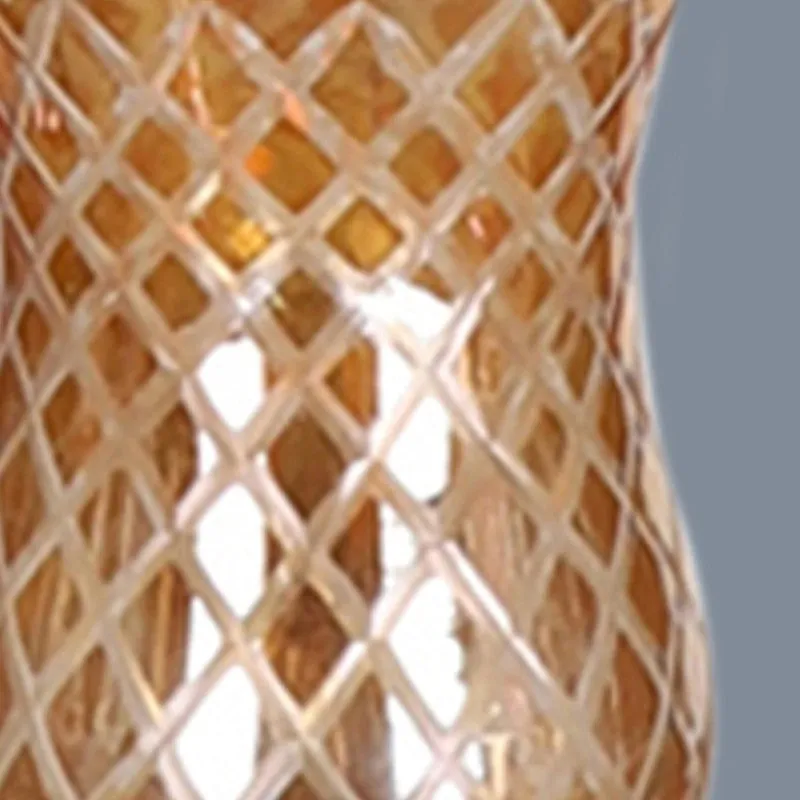 Honey Glow Heart Amber Glass Wall Lamp media 7