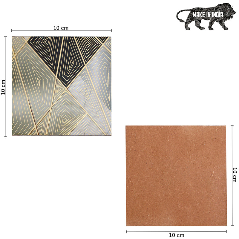 Geo Muse Coaster - Seven Piece Set media 7