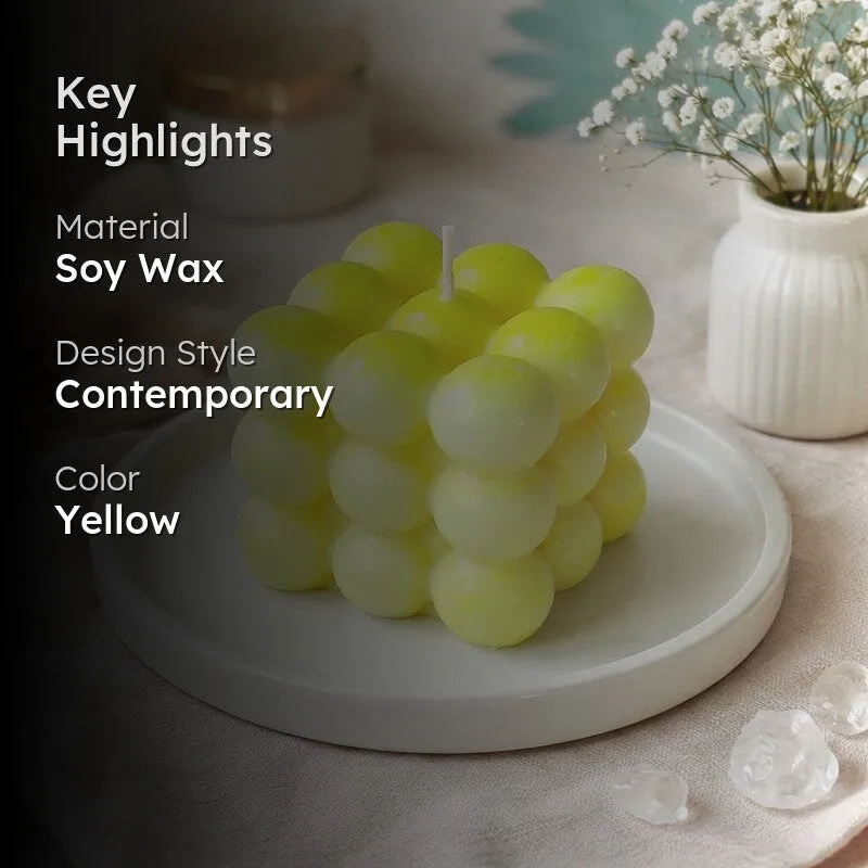 SpheriStack Soy Wax Candle - Yellow media 2