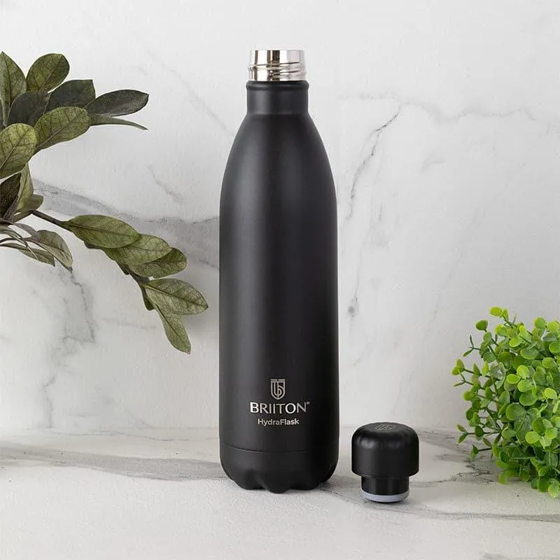 Ipnova Hot & Cold Thermos Water Bottle (Black & Blue, 750 mL Each) - Set Of Two media 3