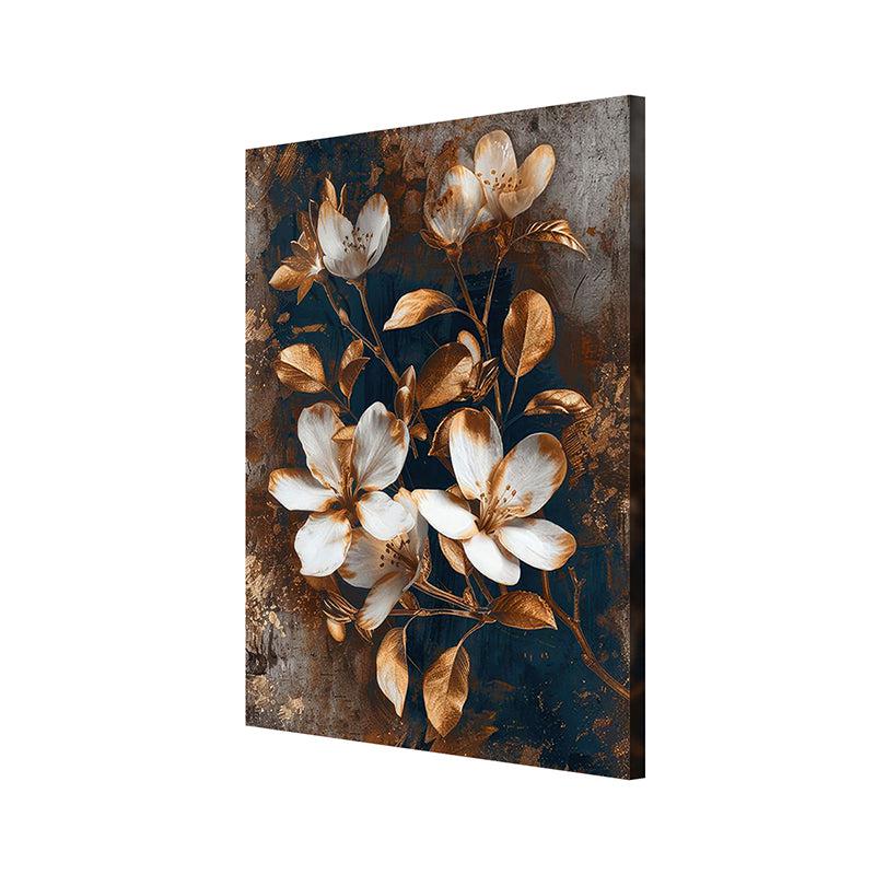 Luxe Fleuris Poly Canvas Wall Painting media 6