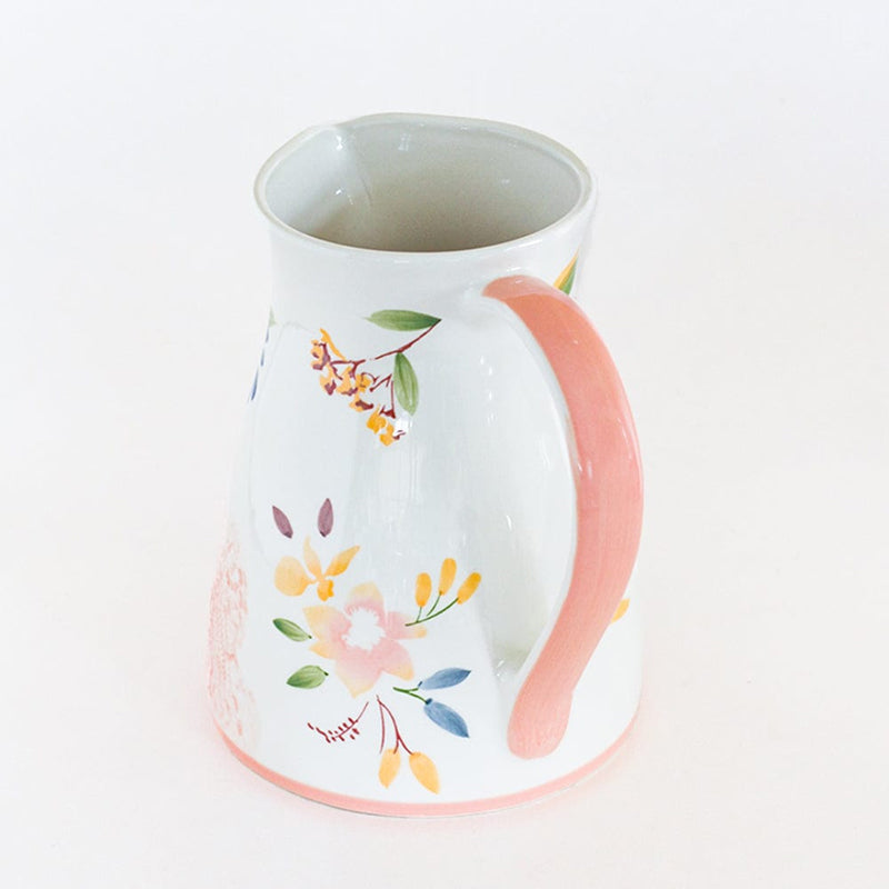 Bloom & Brew Handpainted Ceramic Jug - 200 ML media 3