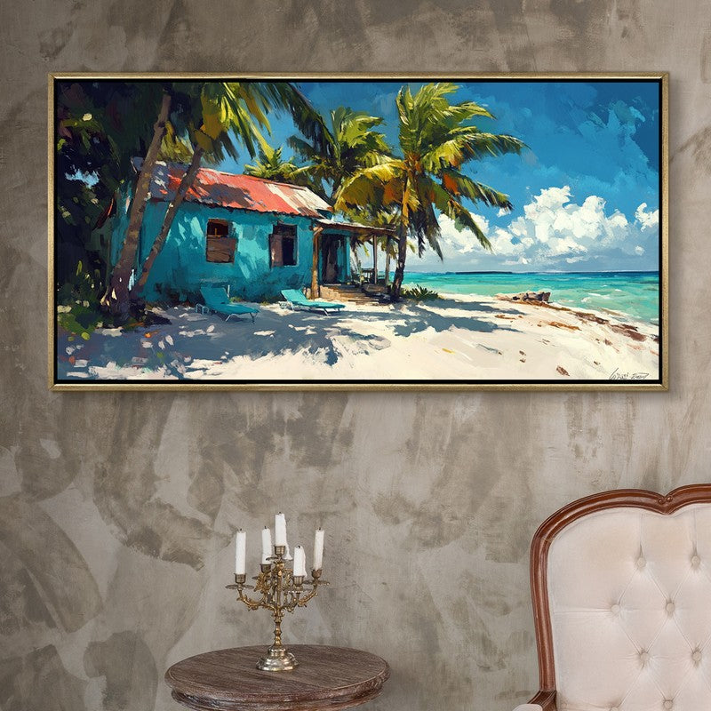 Hideaway Canvas Wall Painting With Frame