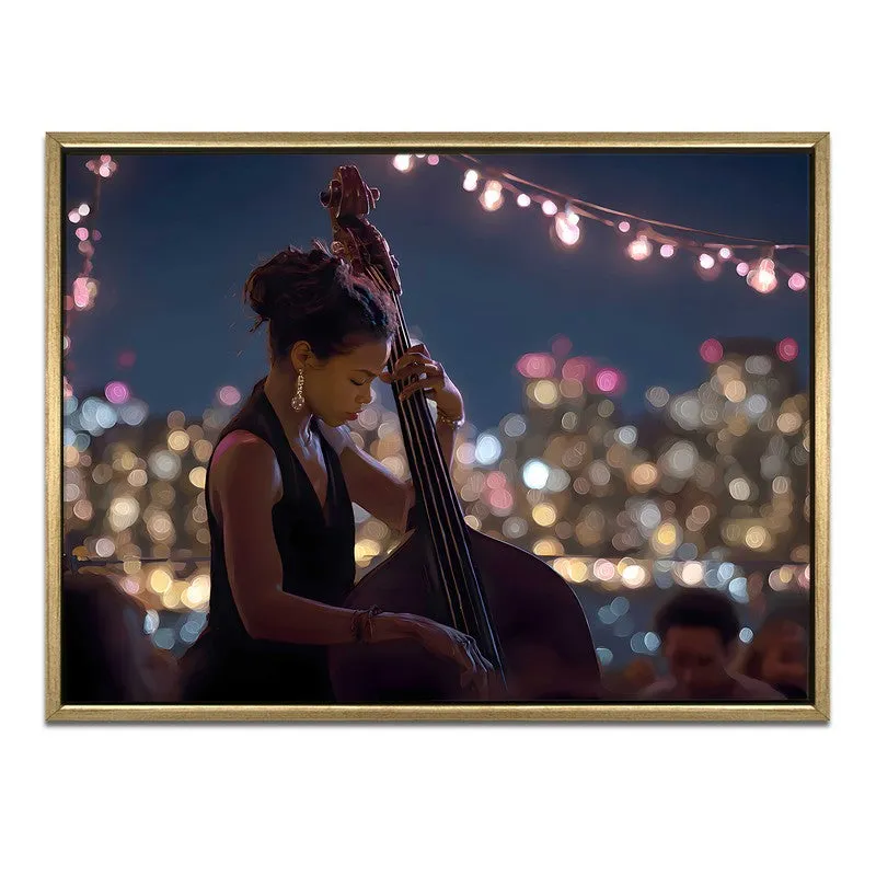 Sonorous Canvas Wall Painting With Frame media 3