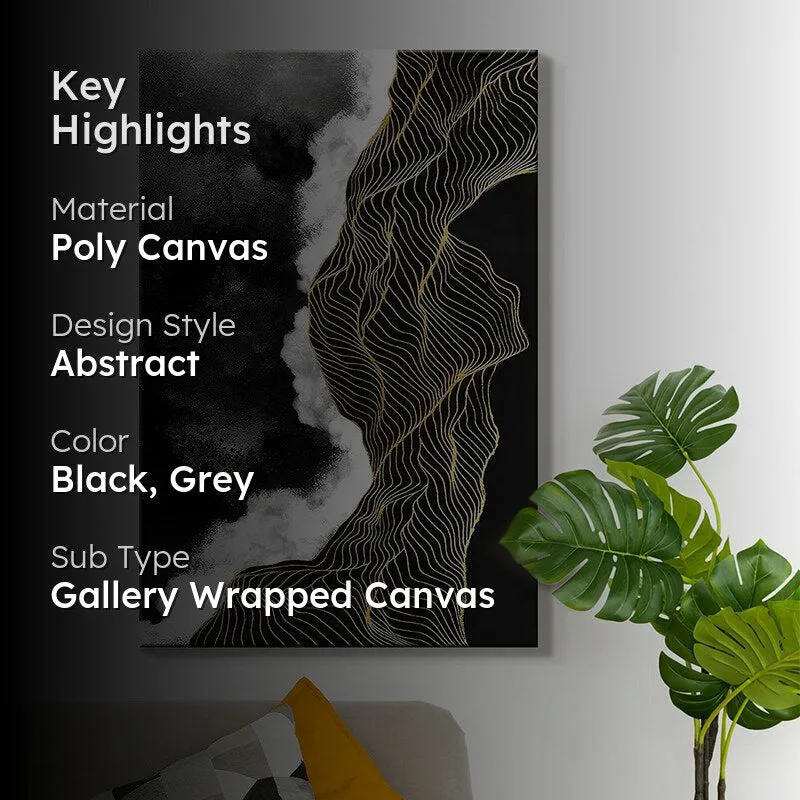 Ocean of Nyx Abstract Wall Painting media 2