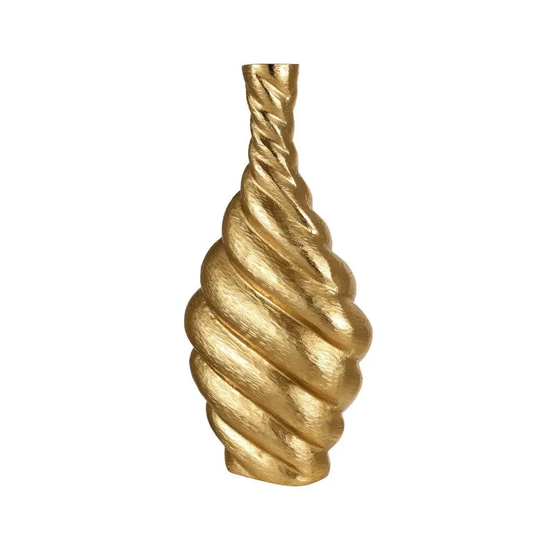 Symfora Aluminium Vase - Gold media 4