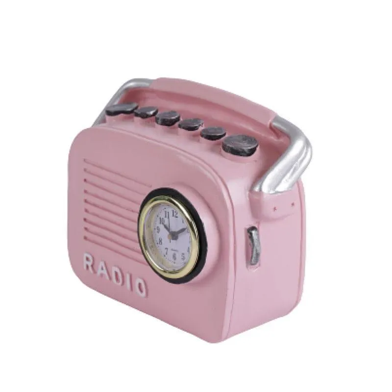 Radio Cheer Clock - PInk media 4