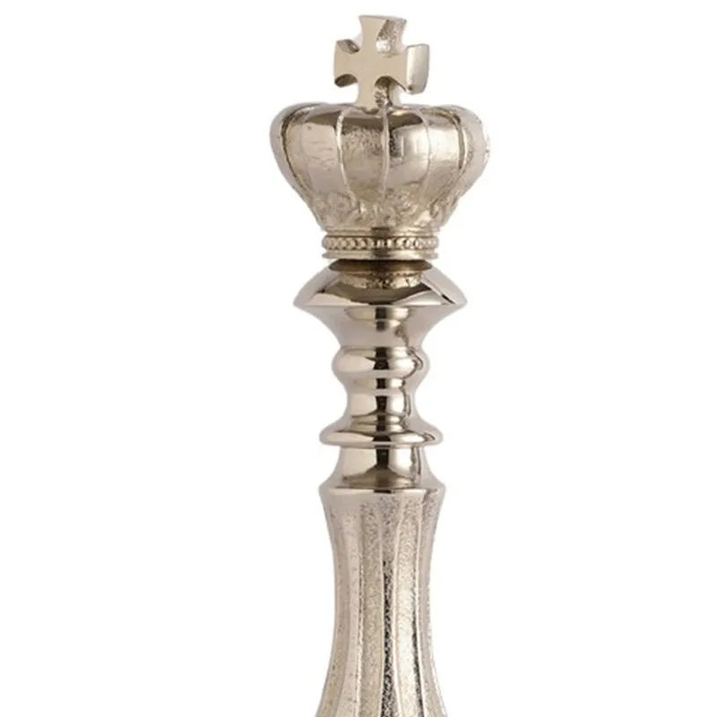Victoris King Chess Piece -Silver media 4