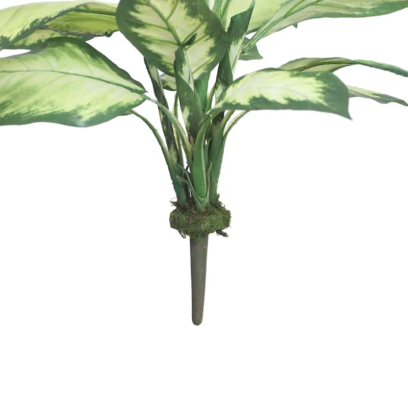 Serene Sprout Artificial Plant With Black Plastic Pot media 5