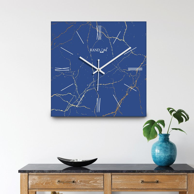 Zenvyx Analog Wall Clock - Blue