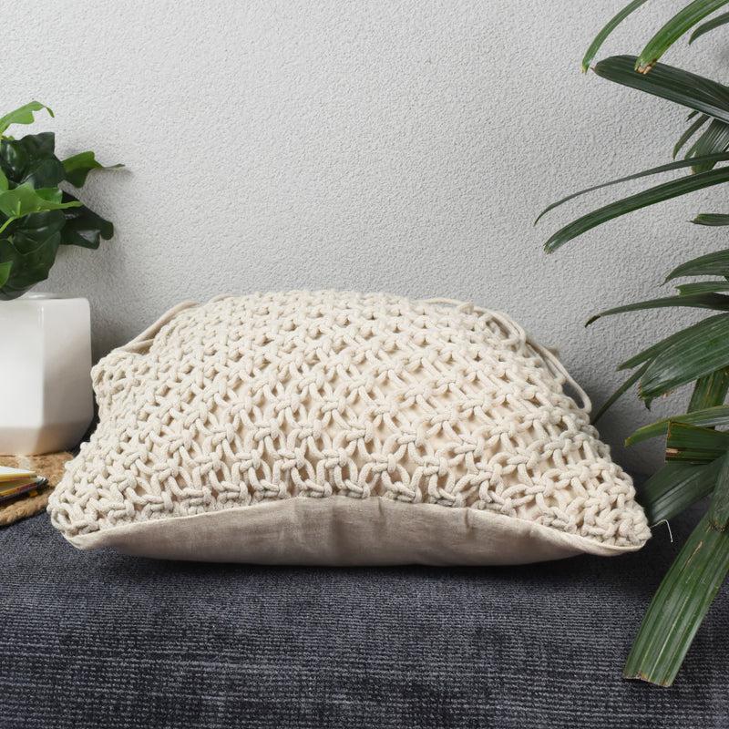 Dievo Macrame Cushion Cover media 5