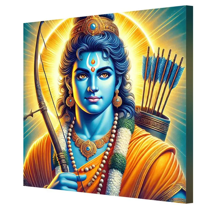 Raghava Poly Canvas Wall Painting media 5