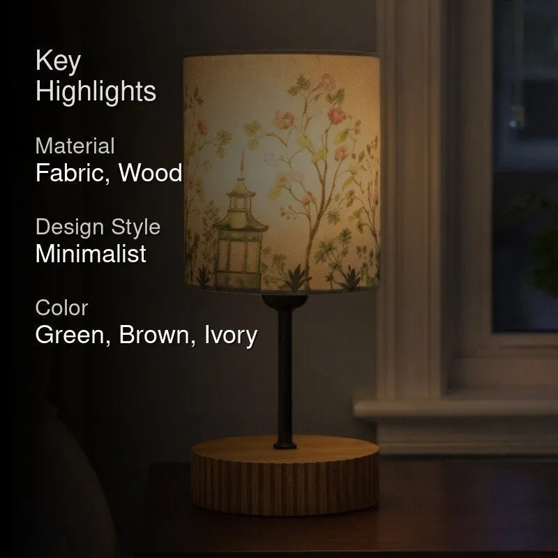 Montaro Edition Fabric Table Lamp - Ivory media 2