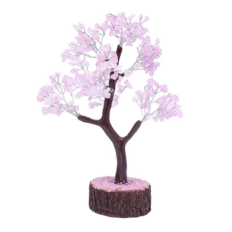 Elina Crystal Stone Wish Tree Showpiece - Purple media 3