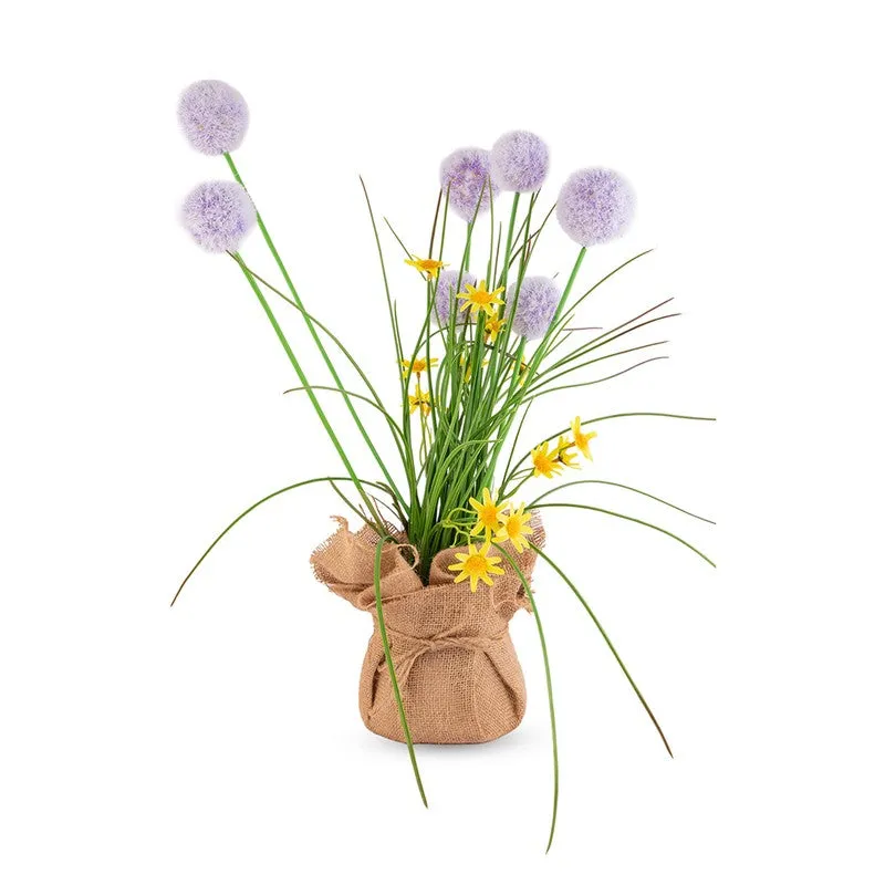 AarviDecor Lavender Bliss Silk Artificial Flowers media 3