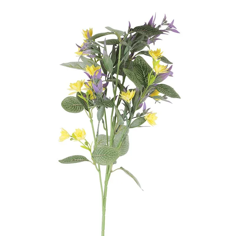 Bloomaire Artificial Flower(Yellow) - Set Of Two media 5
