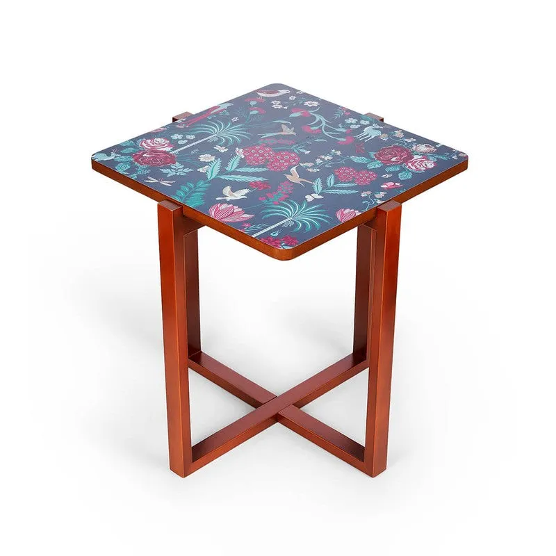 India Circus Wood Galore Square Side Table media 4