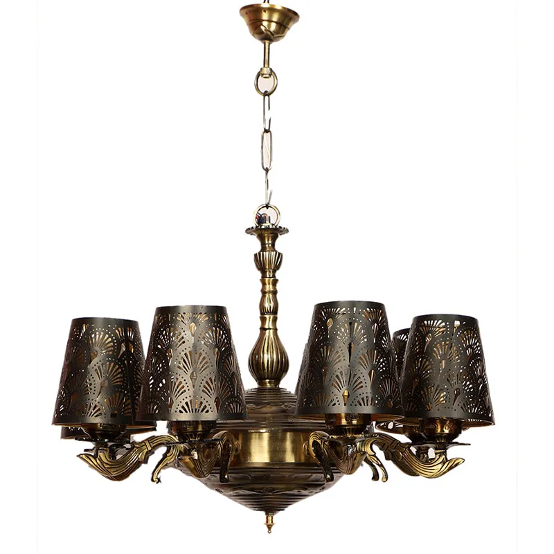 Ethnic Noma Etched Vilona Ceiling Lamp media 4