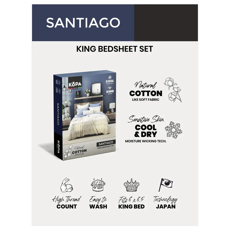 Small Bud Microfiber Bedsheet - 140 GSM media 7