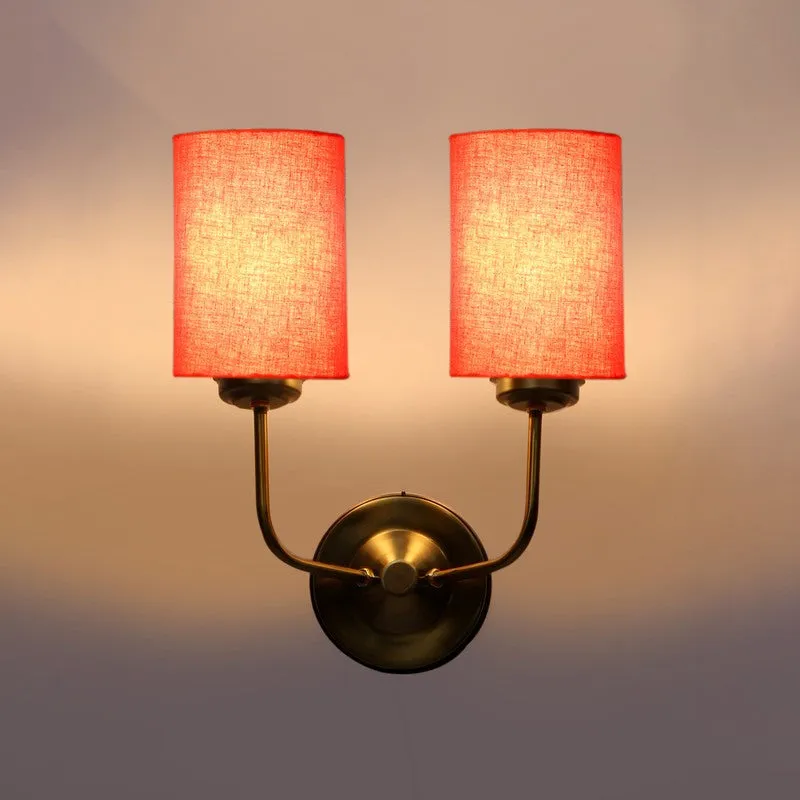 Lumoire Duo Metal Wall Lamp - Gold,Orange media 6