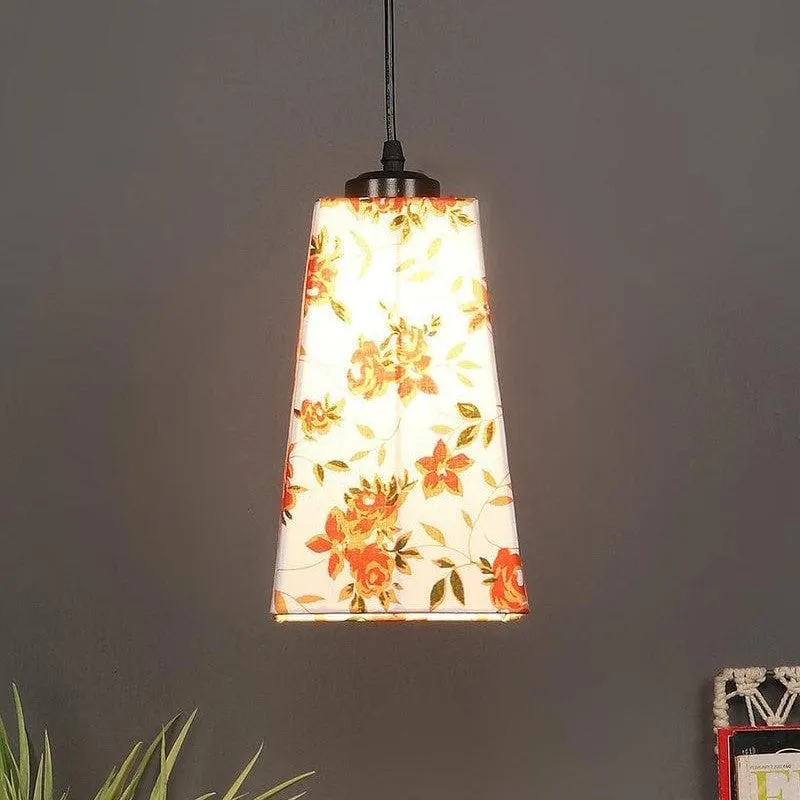 Phoolmati Fabric Ceiling Lamp media 5