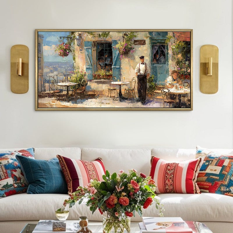 Old Town Europe Espresso Corner Wall Art