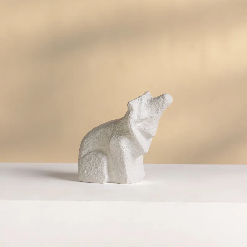 Fig Living Hippoceros Showpiece - White media 3