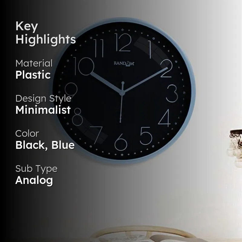 Cento Wall Clock - Blue media 2