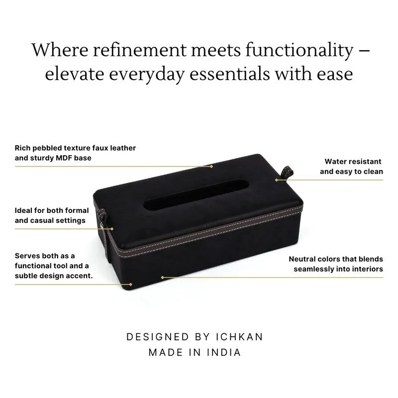 Luxa Dote Tissue Holder - Black media 8