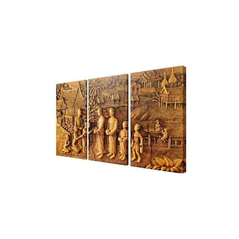 Simple Life Canvas Wall Art - Three Piece Set media 4