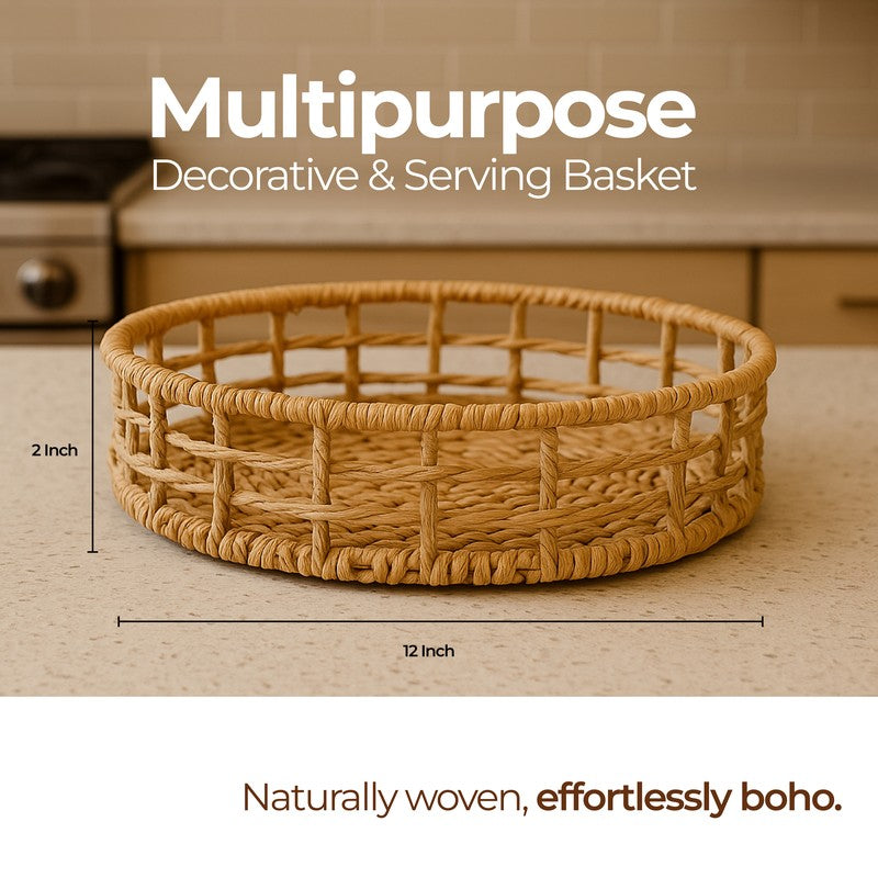 MeadowRaffia Storage Basket media 8
