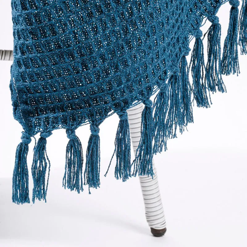 Blush Thread Throw - Blue media 5