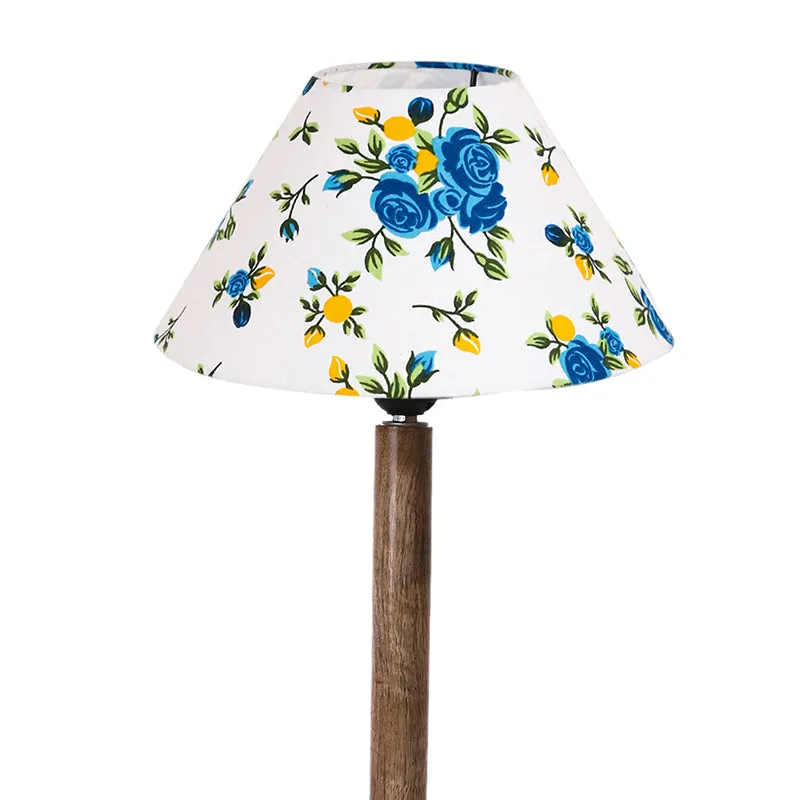 Garden Light Table Lamp With Wooden Base media 6