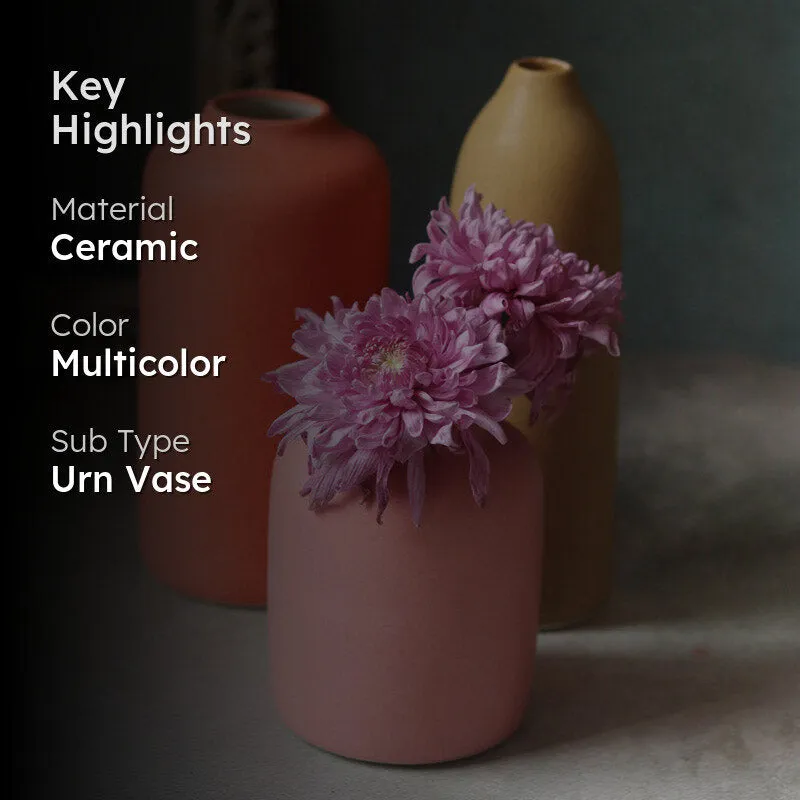 Layro Ceramic Vase - Two Piece Set media 2