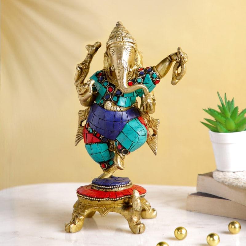 Ganapati Divine Natan Idol