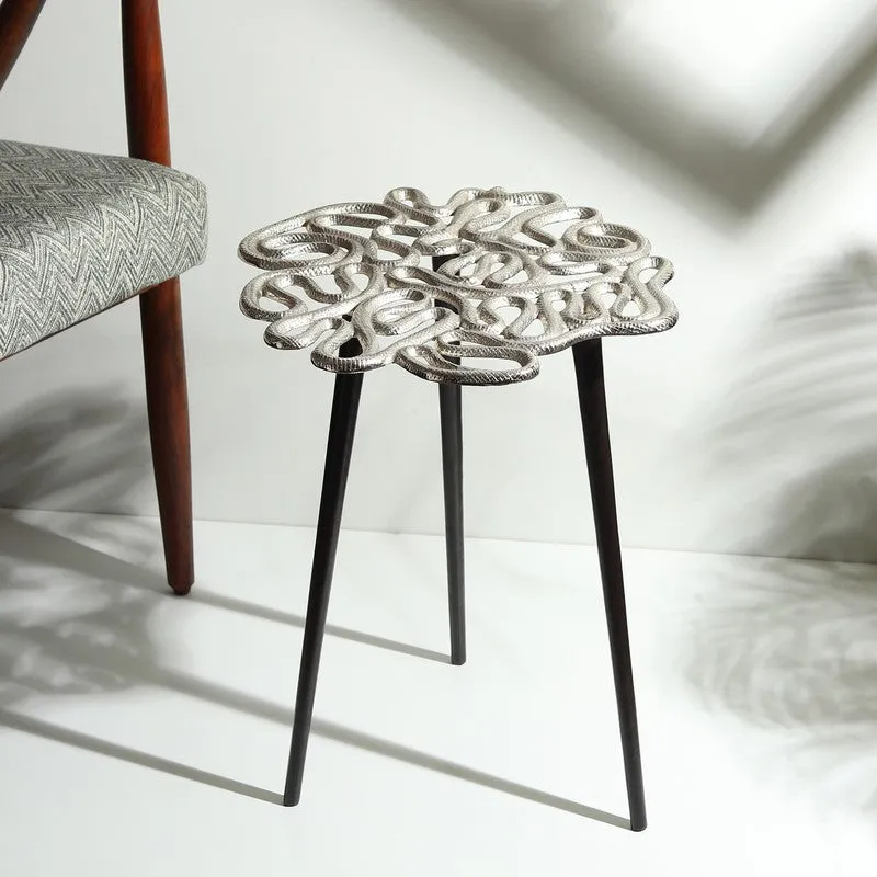 Nature Form Side & Bedside Tables - Silver media 3