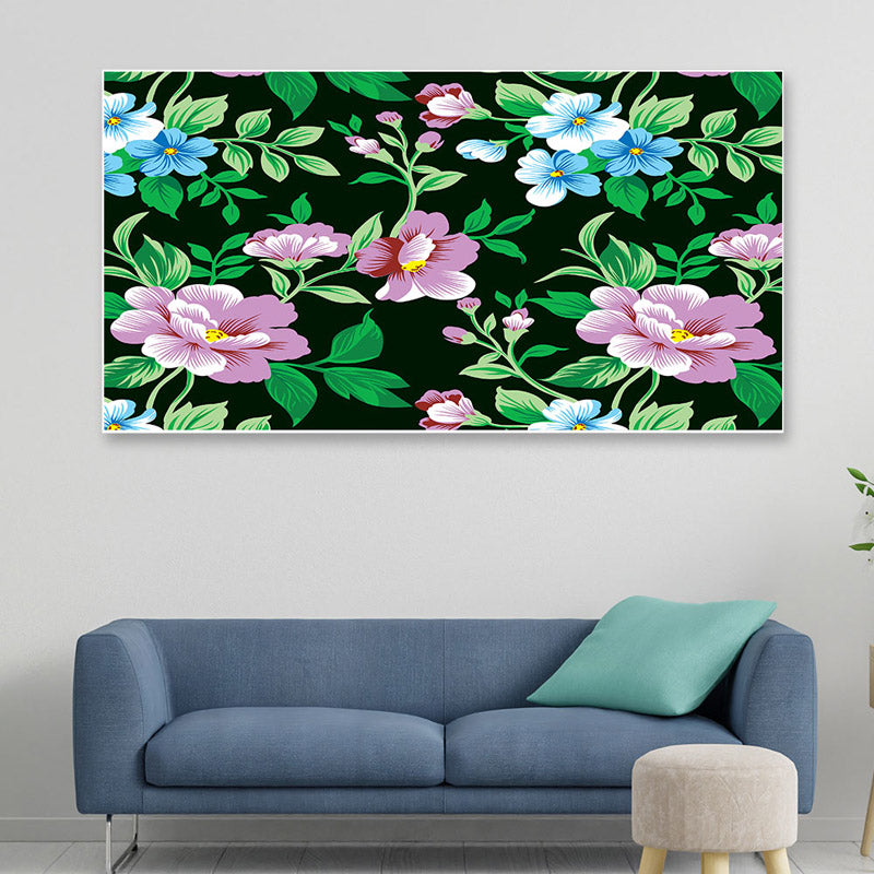 Poppy Plush Canvas Wall Painting