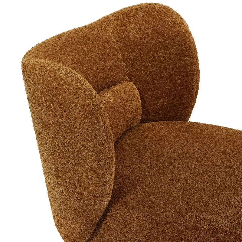 Modvyn Neem Wood Accent Chair - Brown media 6