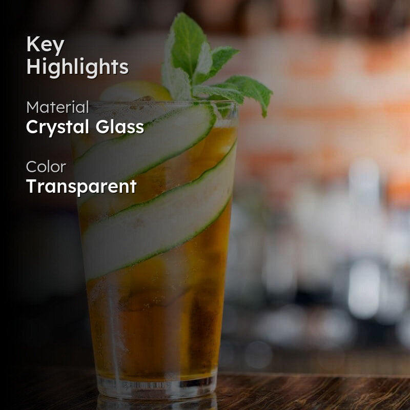 Tristo Highball Glasses - 620 ML media 2