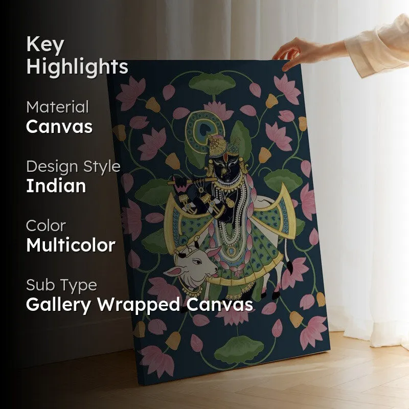 Shrinathji Canvas Wall Art & Paintings media 2
