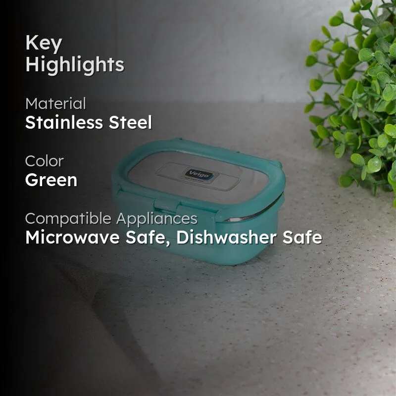 Port Microwave Safe Lunch Box (Aqua) - 150 mL media 2